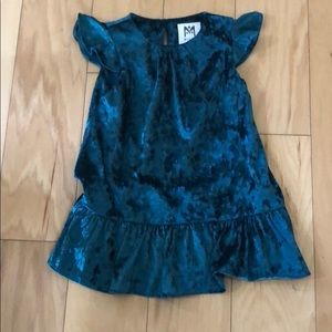 Milly Mini teal dress